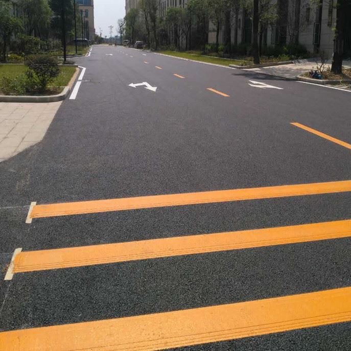 Hot Melt Road Marking painting ການກໍ່ສ້າງສີ