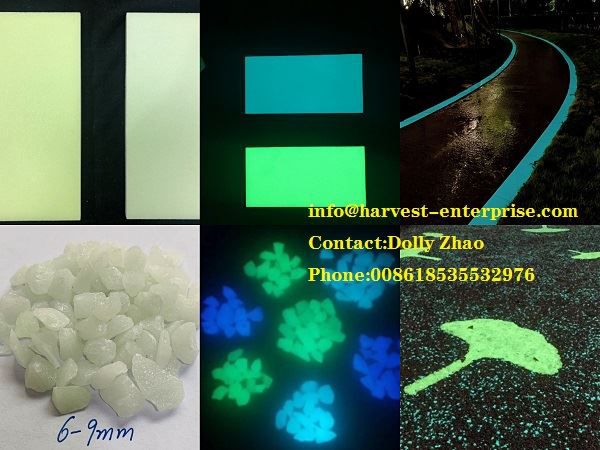ການປະຕິບັດຂອງກະເບື້ອງ Photoluminescent